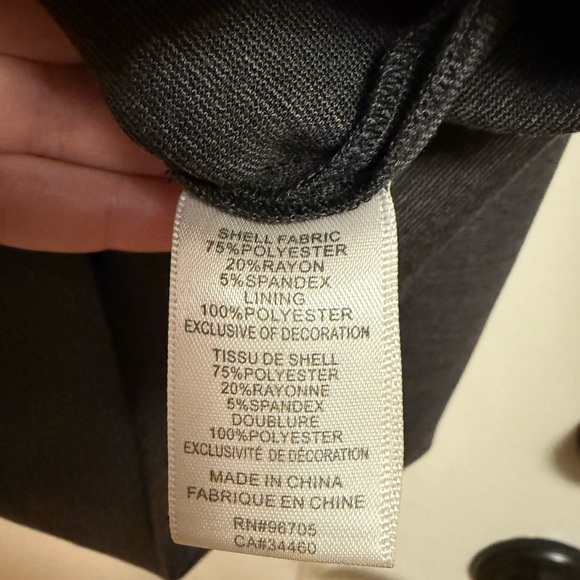 Rebecca Taylor Women’s dress size 6 grey with metallic studs - Picture 6 of 6